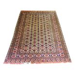 VERY FINE TURKOMEN CARPET, 300cm x 200cm,