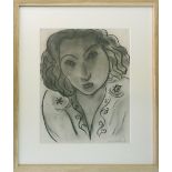 HENRI MATISSE, 'Tete de Femme II', collotype 1943, limited edition 950,