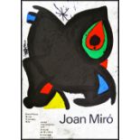 JOAN MIRO, 'Affiche pour l'exposition au Grand Palais de Paris', 1974,