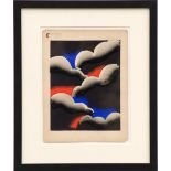 SONIA DELAUNAY, 'Composition 9', from extremely rare Compositions, Couleurs and Idees suite,