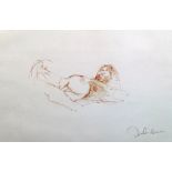 JOHN LENNON MBE, 'Erotica 3', original lithograph on BFK Rives paper, 1970, boldly signed in pencil,