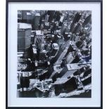 JONATHAN GLYNN SMITH, 'Bird View of NY', silver gelatin print, 1999, signed and dated,