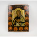 DEISIS ICON, painted on wooden panel depicting St.