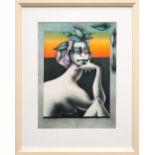 PAUL WUNDERLICH, Untitled, original lithograph, 1977, 31.5cm x 24cm, framed and glazed.