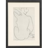HENRI MATISSE, 'Nude I', heliogravure, printed by Draeger Freres, 1958, 34cm x 22.5cm.
