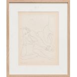 HENRI MATISSE, 'Reclining woman with bracelet E7', collotype, 1943, limited edition 950,