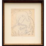 HENRI MATISSE, 'Colombes', original lithograph, 1947, limited edition 950,
