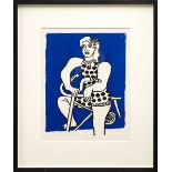 FERNAND LEGER, 'Cirque (102)', original lithograph, edition of 300, catalogue raisonne n.