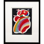 WASSILY KANDINSKY, 'Untitled', lithograph, 1962, signed in the plate, 35cm x 26cm,