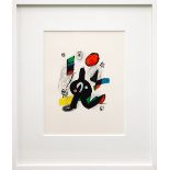 JOAN MIRO, Untitled, lithograph, edition of 145 from La Melodie Acide, 1980, 32cm x 25cm,