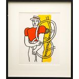 FERNAND LEGER, 'Cirque (101)', original lithograph edition of 300, catalogue raisonné 101, 1950,