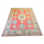 KAZAK CARPET, 308cm x 215cm,