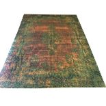 VINTAGE KERMAN DESIGN CARPET, 355cm x 258cm,