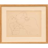 HENRI MATISSE, 'Reclining woman with hand on hip D3', collotype 1943, limited edition 950,