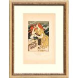 GRASSET, 'Encre L Marquet', suite: Les Affiches Illustrees, c. 1890, 31cm x 21cm, framed and glazed.