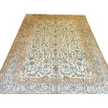 FINE KASHAN CARPET, 415cm x 307cm,