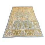 ARTS AND CRAFTS WILLIAM MORRIS INSPIRED CARPET, 297cm x 190cm,