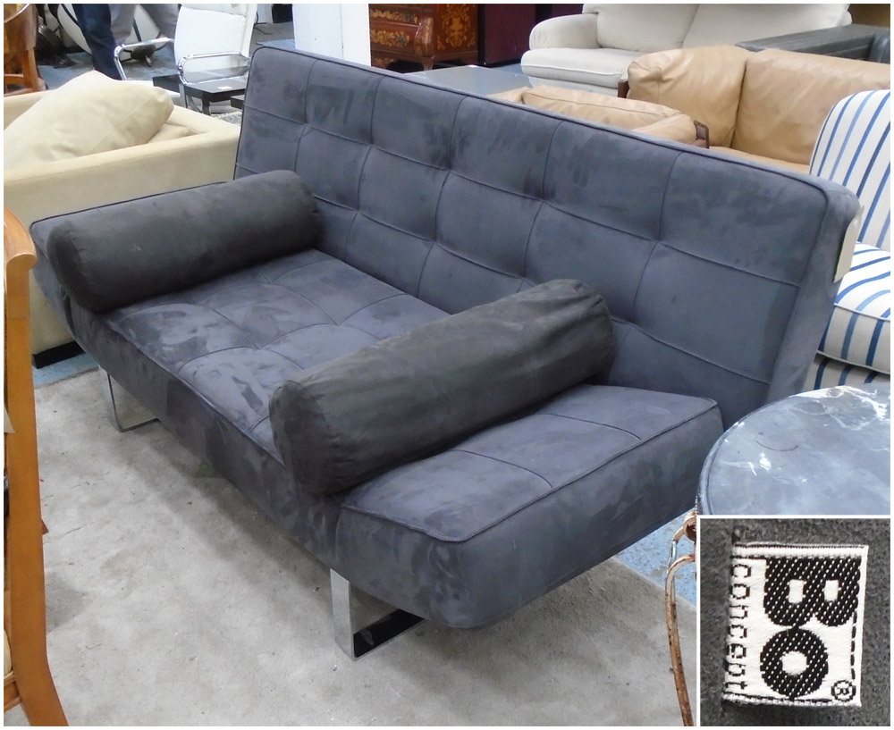 SOFA, Bo Concept soft grey Zen 6000 in an elephant grey finish,