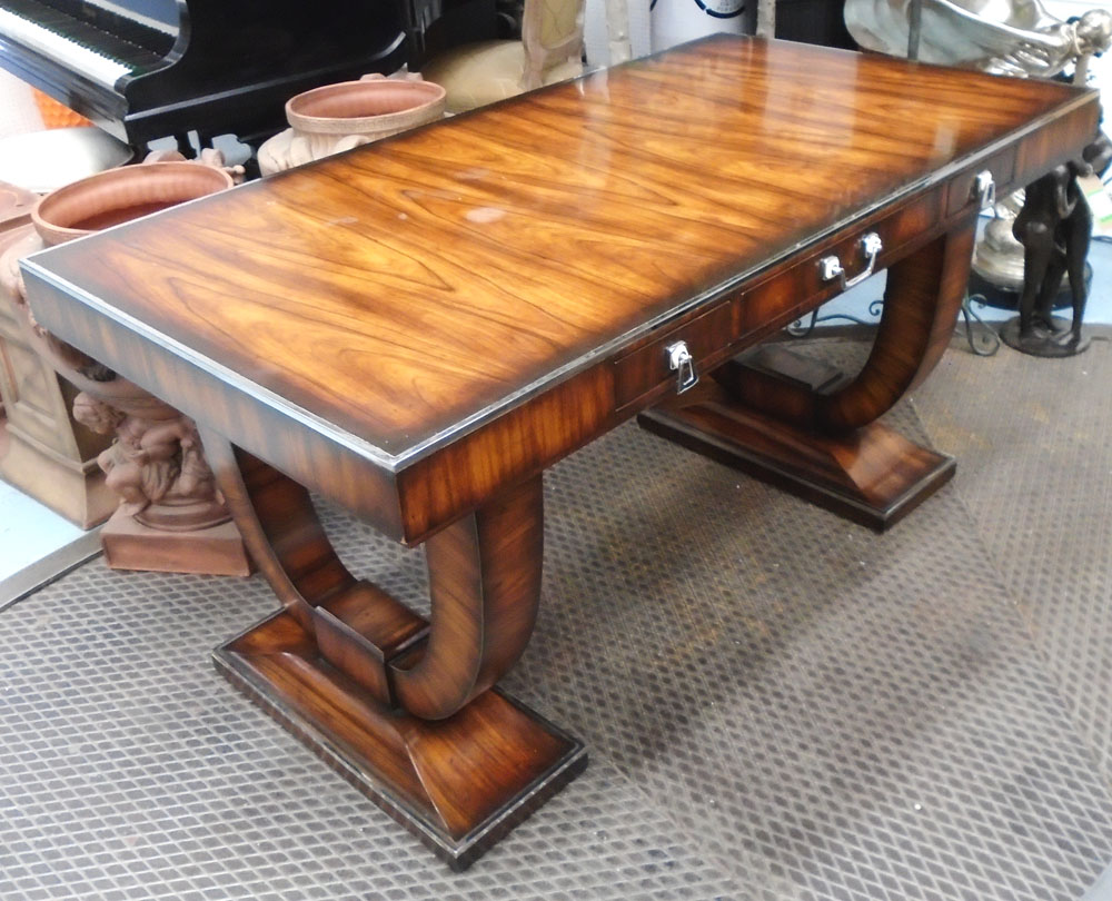 THEODORE ALEXANDER DESK/CENTRE TABLE, continental style,