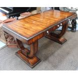 THEODORE ALEXANDER DESK/CENTRE TABLE, continental style,