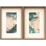 ZAO WOU KI, Abstract in six colours, two original lithographs, 1982, 21.