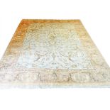 FINE OUSHAK CARPET, 368cm x 279cm,