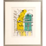 FERNAND LEGER, L'Opera from the La Ville Suite, Original lithograph,