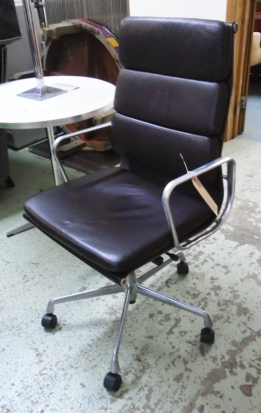 SOFT PAD GROUP DESK CHAIR, by Charles and Ray Eames, 1969, for Vitra, 110cm H.