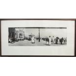 ALBERT HIND ROBINSON, 'Scarbrough seafront', silver gelatin print, edition of 300,