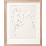 HENRI MATISSE, 'Dessin F2, Woman Reclining', collotype, 1941, edition of 950,