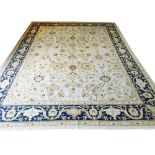 FLAT WEAVE ZIEGLER DESIGN CARPET, 345cm x 255cm,