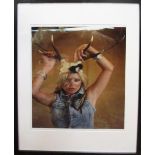 IAN MCKELL, Kate Moss in 'New Gipsy', photoshoot, photoprint, 50cm x 40cm, framed.