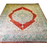 FINE TABRIZ DESIGN CARPET, 325cm x 245cm,