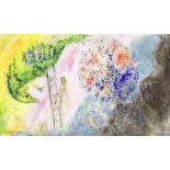 MARC CHAGALL, 'The Enchanted Castle', 1961, edition of 200,