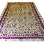 FINE ANATOLIAN HEREKE CARPET, 350cm x 232cm,