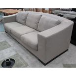 ARMANI CASA SOFA, of large proportions, of curved form, 260cm L x 84cm H x 120cm.