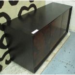 SIDEBOARD, of Deco influence, 53cm D x 81cm H x 150cm W.