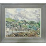 WALLIS GOSLETT, 'Cross haven, Cork', oil on board, signed lower left,