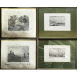 A SET OF SEVEN 19TH CENTURY ENGRAVINGS by A.G.