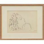 HENRI MATISSE, 'Profile of a woman L1', collotype, 1943, limited edition 950,
