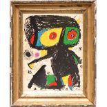 JOAN MIRO, Abstract, original lithograph in colours, 1979, edition: 1000, 24cm x 19cm,