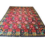 FINE VINTAGE UKRAINIAN KILIM, 342cm x 247cm,