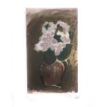 AFTER GEORGE BRAQUE, 'Les Fleurs Violets', etching and aquatint in colours, circa 1955/60,
