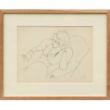 HENRI MATISSE, 'Woman in Howard chair II B6', collotype, 1943, limited edition 950,