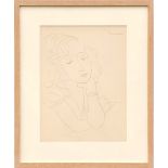 HENRI MATISSE 'Woman with wristwatch O6', collotype, 1943, limited edition 950,