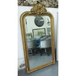 MIRROR, Louis XV style bevelled in an ornate gilded frame, 169cm x 91cm.