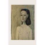 AFTER PABLO PICASSO, 'Portrait of Mrs Paul Eluard;, lithograph, crica 1950, 69cm x 90.
