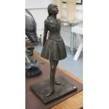 AFTER DEGAS 'THE DANCER', bronze, on base 65cm H.