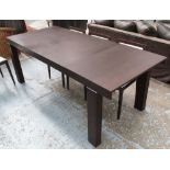 DINING TABLE, extendable, contemporary style,