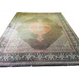 FINE TABRIZ CARPET, 387cm x 295cm,